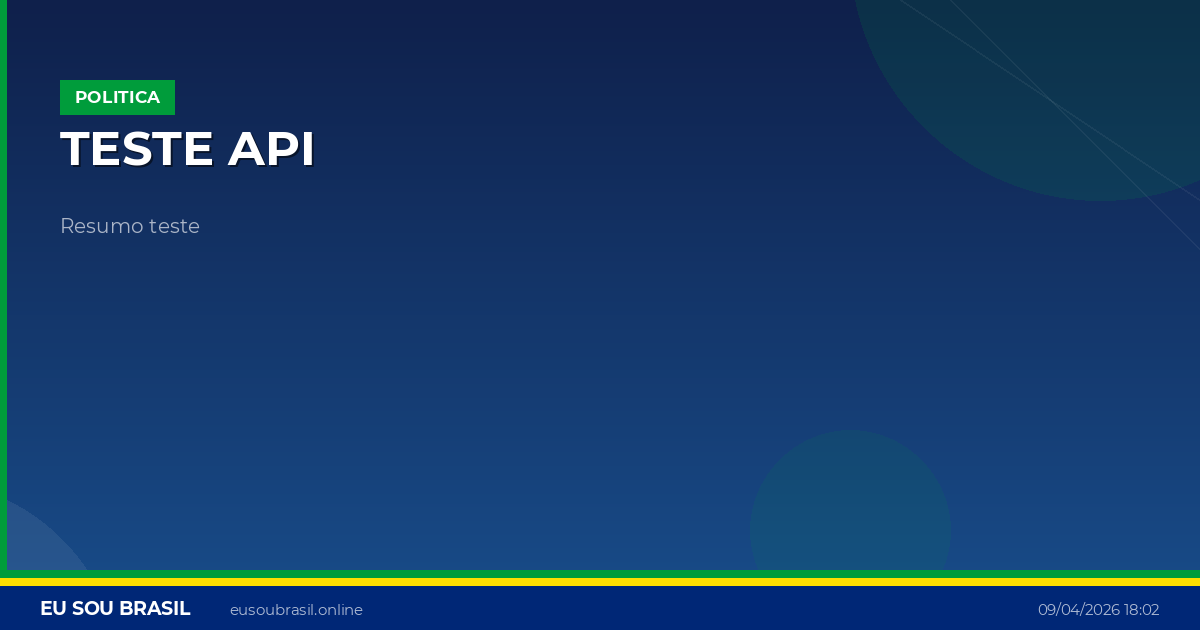 Teste API
